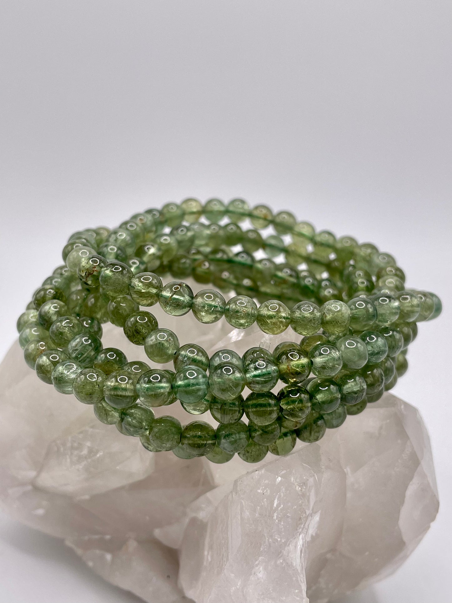 Green Apatite Bracelet