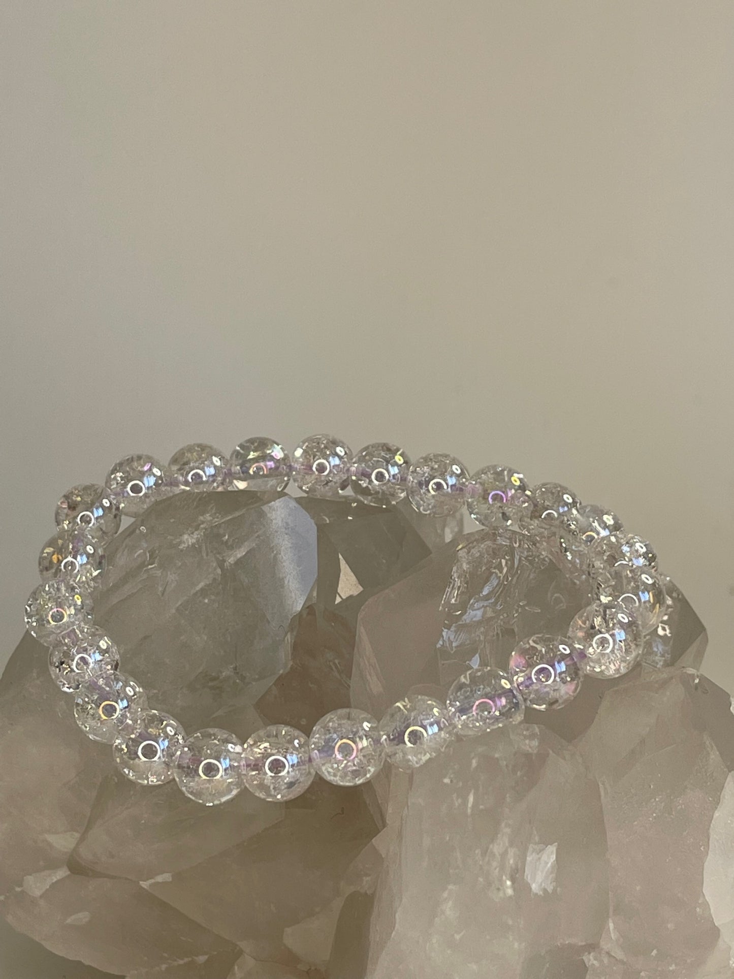 Aura Crackle Quartz Bracelet