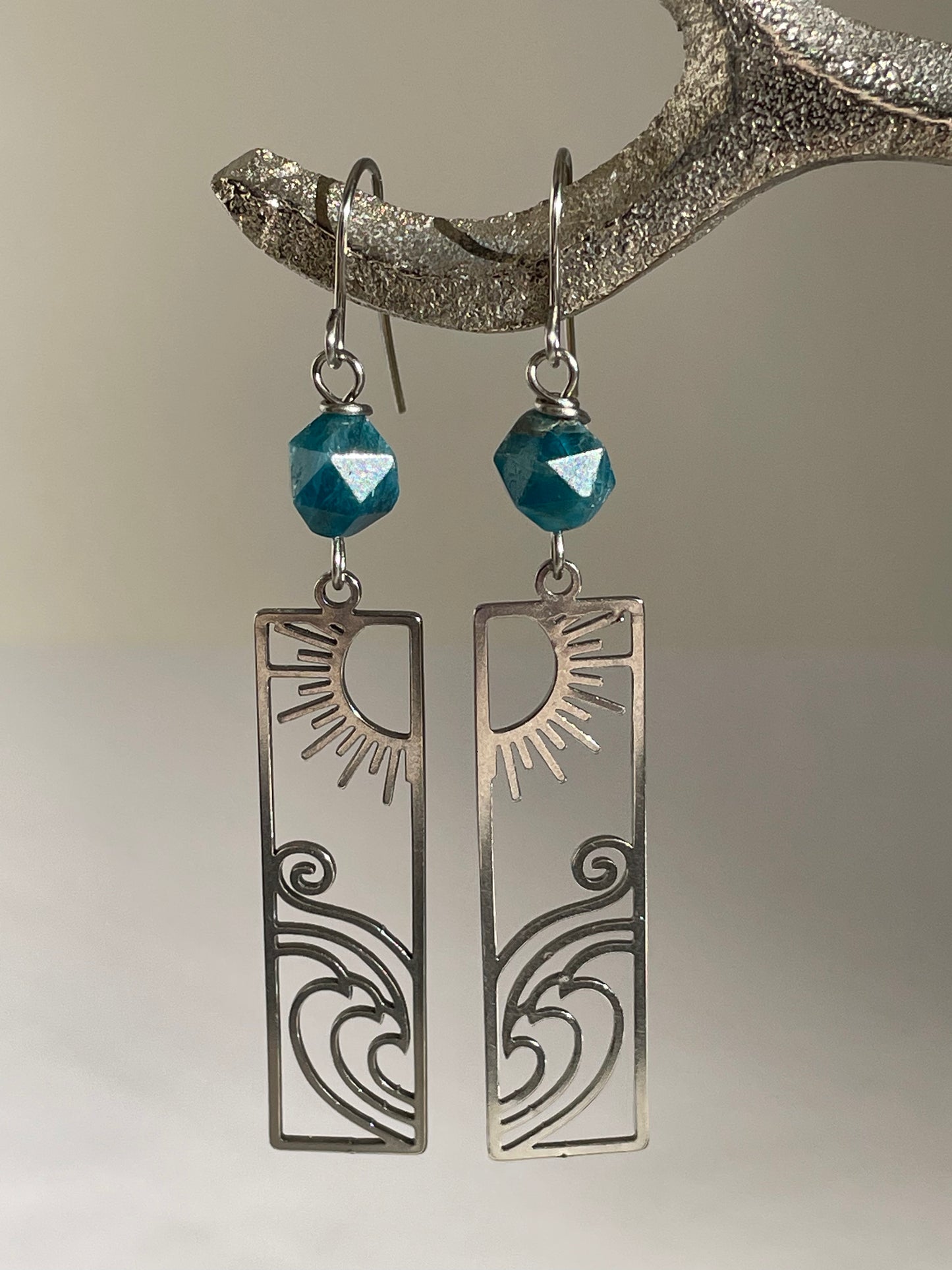 Sunlit Waves Earrings