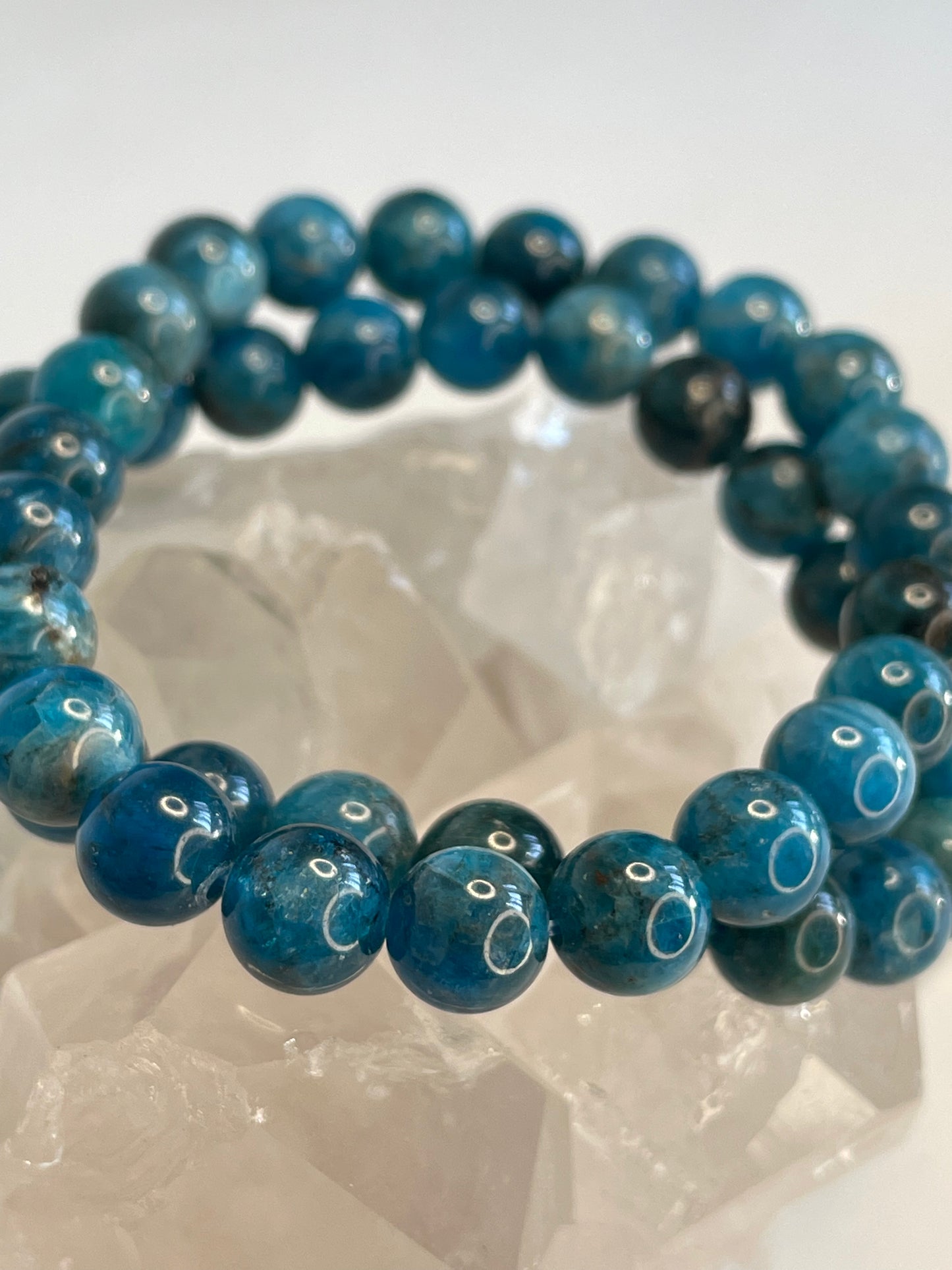 Blue Apatite Bracelet