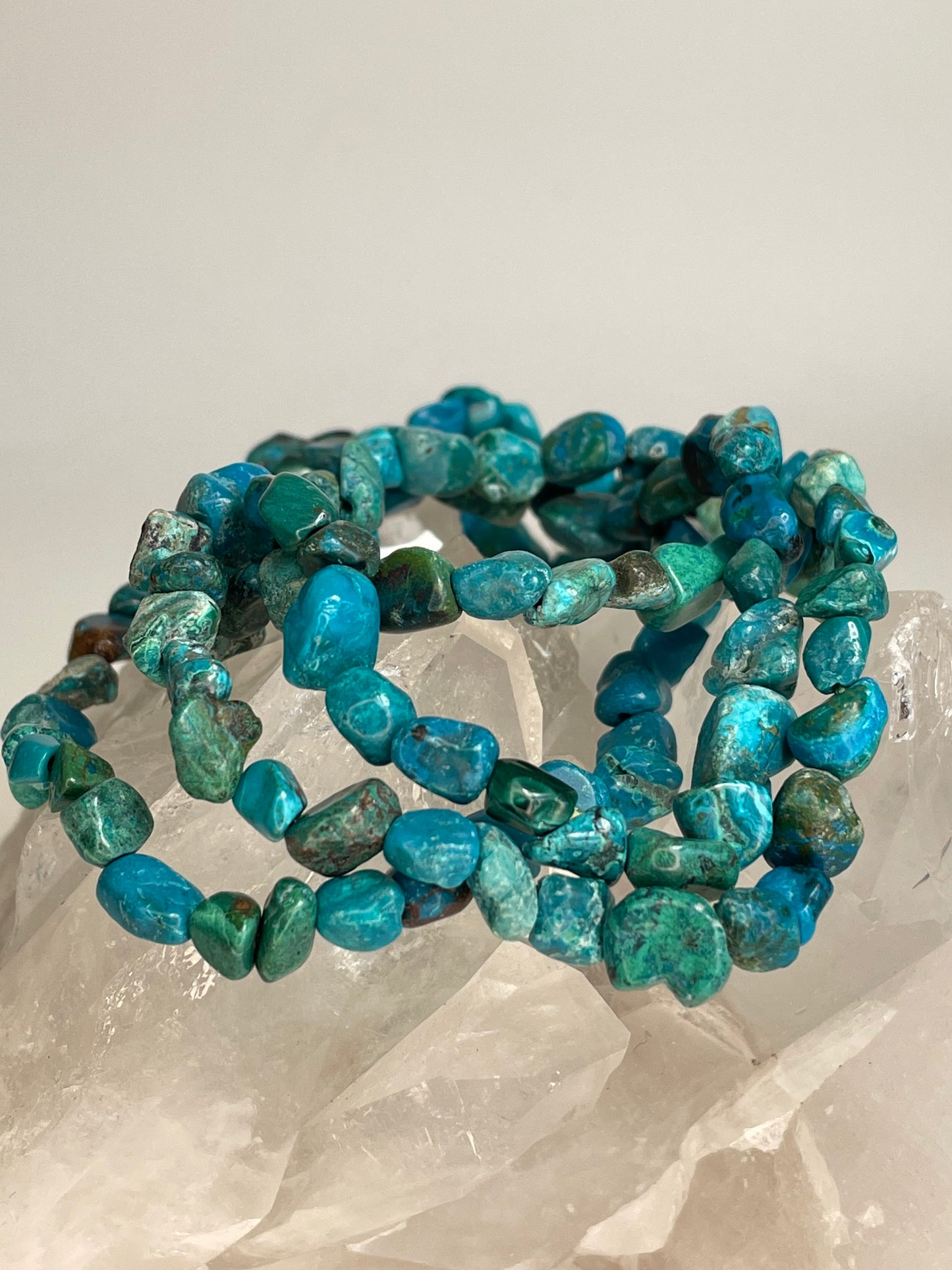 Chrysocolla Nugget Bracelet